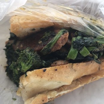 Stasio's - Broccoli rabe and sausage sandwich - Italian Near Me - Orlando, Florida Stasio's - Broccoli rabe and sausage sandwich - Italian Near Me - Orlando, Florida