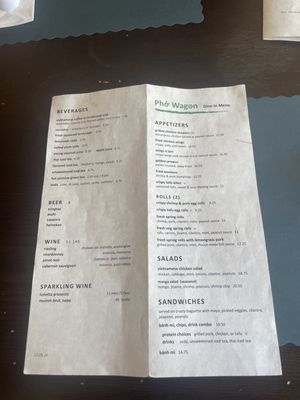 Menu photo 1 Pho Wagon San Jose, CA