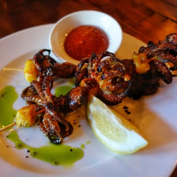 Nue - Grilled Octopus Skewers - Tapas/Small Plates Near Me - Seattle, Washington