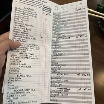 Sake2Me Sushi - Order menu. They give it back after you get your food. - Japanese Near Me - Fremont, California Sake2Me Sushi - Order menu. They give it back after you get your food. - Japanese Near Me - Fremont, California