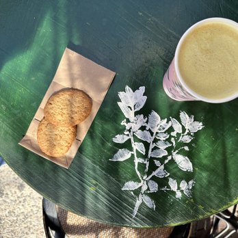 Secret Garden - Moon milk (turmeric and cardamom in coconut) and coconut crisps. - Cafes Near Me - Brooklyn, New York Secret Garden - Moon milk (turmeric and cardamom in coconut) and coconut crisps. - Cafes Near Me - Brooklyn, New York