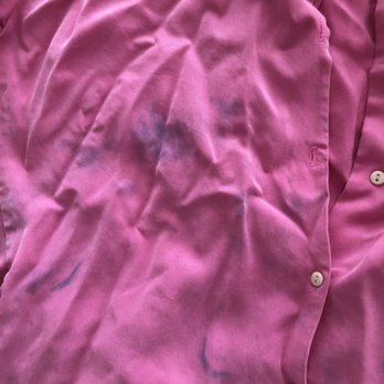 Laundryheap - Color run on expensive dress and allegedly clean shirt with make up marks! - Laundry Services Near Me Laundryheap - Color run on expensive dress and allegedly clean shirt with make up marks! - Laundry Services Near Me