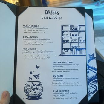 Carnival Jubilee - Dr. Inks menu - Hotels & Travel Near Me - Galveston, Texas