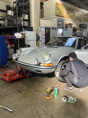 Photo of Custom Alignment-Balance & Brakes - Mountain View, CA, US. Porsche 911