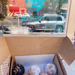 Exterior outside entrance of Blackhole Bakery - Mochi Donut - Kansas City, Missouri Exterior outside entrance of Blackhole Bakery - Mochi Donut - Kansas City, Missouri
