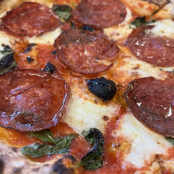 Roberta's - Bee Sting - with hot honey. Yum. - Pizza Near Me - Culver City, California Roberta's - Bee Sting - with hot honey. Yum. - Pizza Near Me - Culver City, California