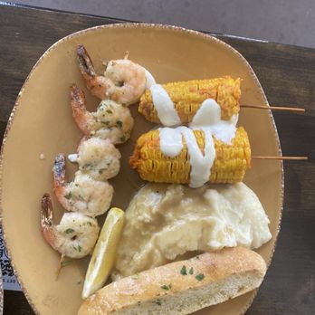 Urban Plates - Shrimp plate - New American Near Me - Brea, California