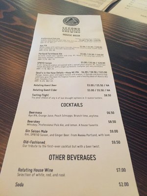 Second Profession Brewing Tap Room by null