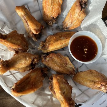 The Dock at Bayview - Bone in wings, Asian BBQ sauce on the side. Delish!! - Bars Near Me - Richland, Michigan The Dock at Bayview - Bone in wings, Asian BBQ sauce on the side. Delish!! - Bars Near Me - Richland, Michigan
