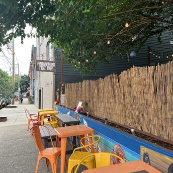 Frankford Tiki Bar - tables and chairs outside - Tiki Bars Near Me - Philadelphia, Pennsylvania Frankford Tiki Bar - tables and chairs outside - Tiki Bars Near Me - Philadelphia, Pennsylvania