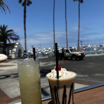 The Naughty Fox - Cadillac marg and buffalo milk cocktail - New American Near Me - Avalon, California
