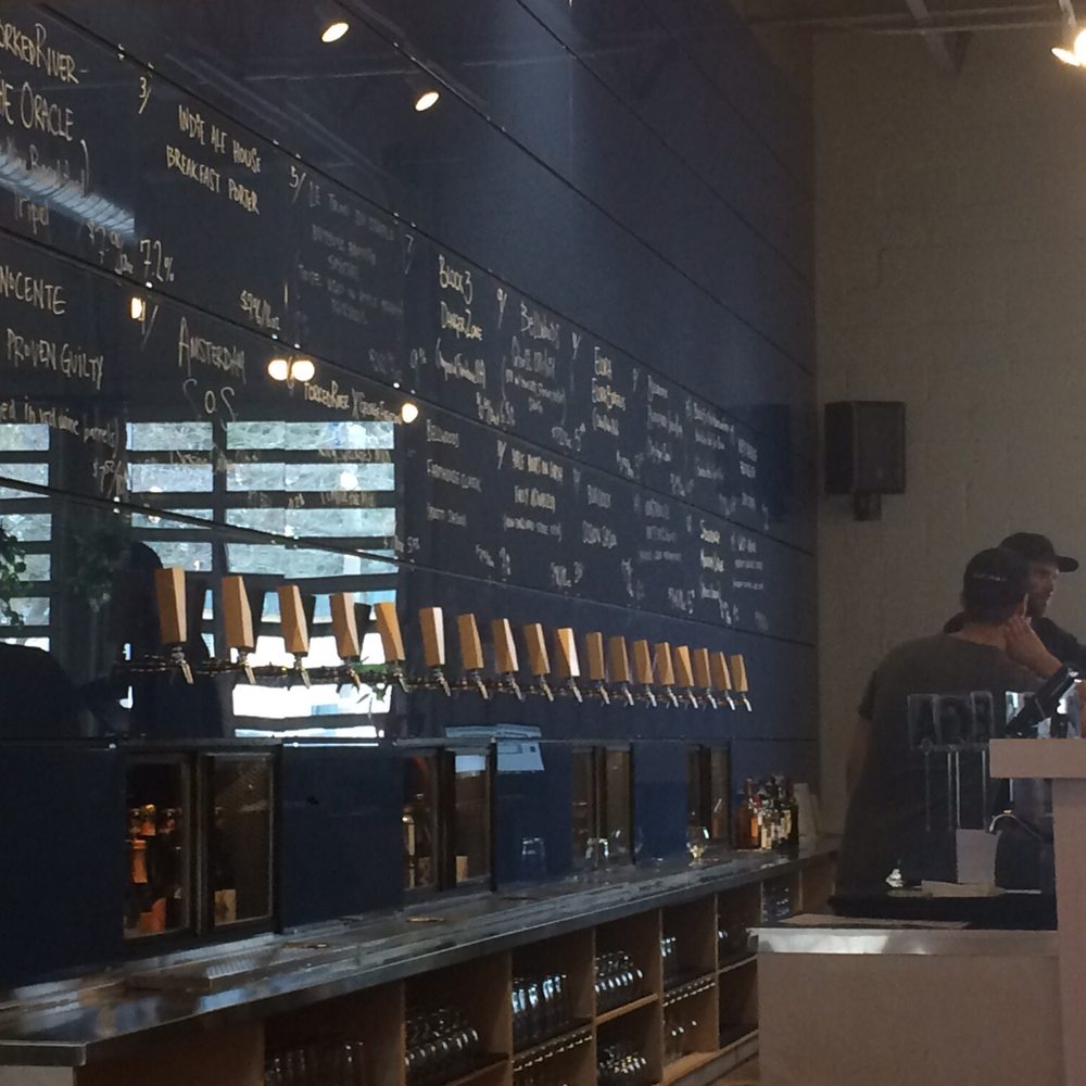 Arabella Park Beer Bar - Draft taps and wipe-board boasting 18 various tasty choices. - Beer Bar Near Me - Kitchener, Ontario