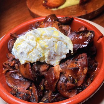 Barcelona Wine Bar - Mushrooms with goat cheese - Tapas Bars Near Me - Fairfield, Connecticut