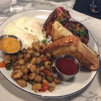 Breakfast At Barneys - Salmon croquettes $16.50 - Breakfast & Brunch Near Me - Atlanta, Georgia