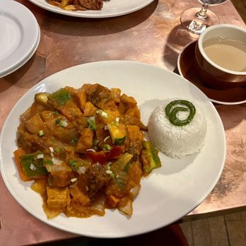 Durbar Square Restaurant - Sweet potato tarkari and chai (yummy) - Himalayan/Nepalese Near Me - Portsmouth, New Hampshire