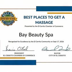 Bay Beauty Spa - 2026 Best of Massage in El Cerrito