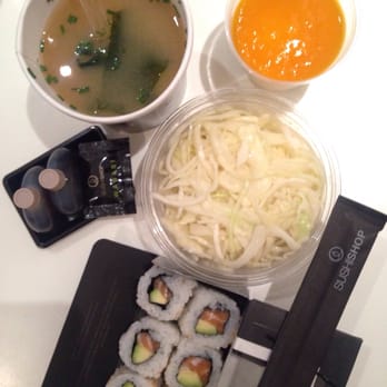 Sushi Shop - Soupe miso/salade de choux/Californie saumon, avocat/perles du Japon ! - Japanese Near Me - Nice, 06 Sushi Shop - Soupe miso/salade de choux/Californie saumon, avocat/perles du Japon ! - Japanese Near Me - Nice, 06