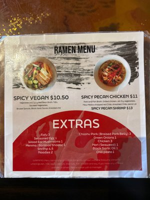 Menu photo 3 Mix Pacific Rim Las Cruces, NM