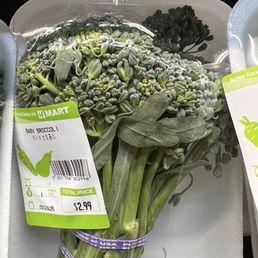 Fresh broccolini.