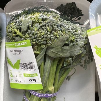 H Mart - Fresh broccolini. - International Grocery Near Me - Redmond, Washington