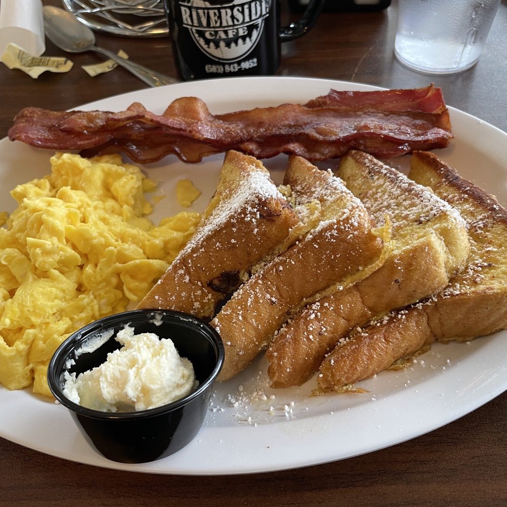Riverside Cafe - French toast breakfast - Diners Near Me - Sheridan, Oregon Riverside Cafe - French toast breakfast - Diners Near Me - Sheridan, Oregon