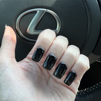 Urban Nails - I asked for Coffin shape and this is what I left with. - Nail Salons Near Me - Tallahassee, Florida Urban Nails - I asked for Coffin shape and this is what I left with. - Nail Salons Near Me - Tallahassee, Florida