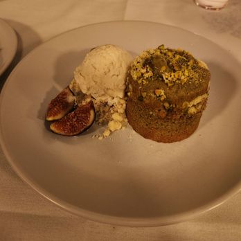 Sicily Osteria - NYC Restaurant Week 2025 - Third Course/Dessert - Mount Etna (sicilian pistachio lava cake w gelato) - surprisingly gluten-free - Sicilian Near Me - New York, New York Sicily Osteria - NYC Restaurant Week 2025 - Third Course/Dessert - Mount Etna (sicilian pistachio lava cake w gelato) - surprisingly gluten-free - Sicilian Near Me - New York, New York