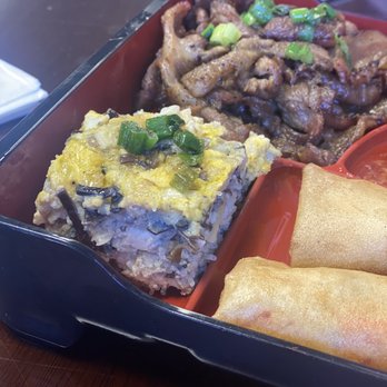 Saigon Bento - Egg Meatloaf (like a Vietnamese omelette/quiche) delicious - Vietnamese Near Me - Bakersfield, California Saigon Bento - Egg Meatloaf (like a Vietnamese omelette/quiche) delicious - Vietnamese Near Me - Bakersfield, California