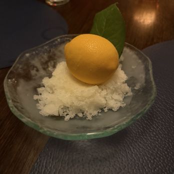 Cathédrale Restaurant - lemon mousse dessert - French Near Me - New York, New York Cathédrale Restaurant - lemon mousse dessert - French Near Me - New York, New York