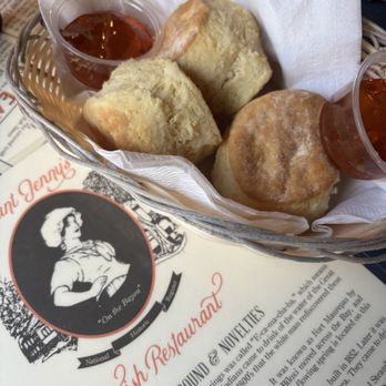 Aunt Jenny's Catfish Restaurant - Apple jelly an biscuits - Seafood Near Me - Ocean Springs, Mississippi Aunt Jenny's Catfish Restaurant - Apple jelly an biscuits - Seafood Near Me - Ocean Springs, Mississippi
