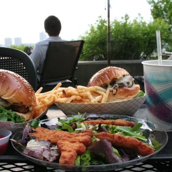 Pier i Cafe - burgers and chicken nuggets at Pier I Cafe - American Near Me - New York, New York Pier i Cafe - burgers and chicken nuggets at Pier I Cafe - American Near Me - New York, New York