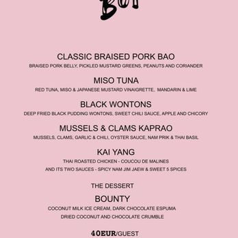 Old Boy - Menu - Thai Near Me - Ixelles, BRU
