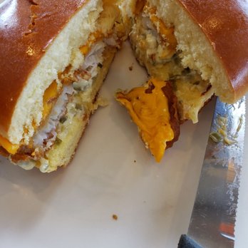 Dengeos - Inside cod sandwich - Italian Near Me - Glenview, Illinois