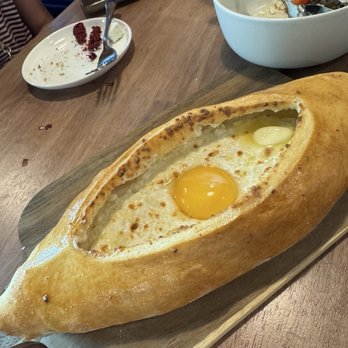 Sami Sumeli Restaurant - Adjarian Khachapuri - Modern European Near Me - Cedar Park, Texas
