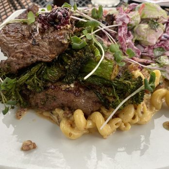 Local Station - This was the special, beef medallions, bacon Mac n cheese, and Brussels sprout slaw. Simply amazing. - Cocktail Bars Near Me - Braselton, Georgia Local Station - This was the special, beef medallions, bacon Mac n cheese, and Brussels sprout slaw. Simply amazing. - Cocktail Bars Near Me - Braselton, Georgia