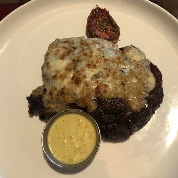 Oak Steakhouse - Steak with blue cheese crust and bearnaise sauce. - Steakhouses Near Me - Charlotte, North Carolina Oak Steakhouse - Steak with blue cheese crust and bearnaise sauce. - Steakhouses Near Me - Charlotte, North Carolina
