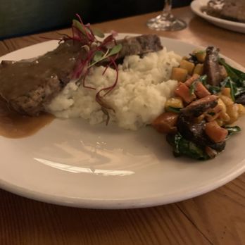 The Millworks - Amazing meatloaf that apparently has ground bacon ground with the beef - New American Near Me - Harrisburg, Pennsylvania