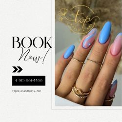 Top Nails & Spa - Start your week with stunning gel nails at Gorgeous by Vicky! Our summer designs are perfect for the season. Book now!  #GelNails #Sum
