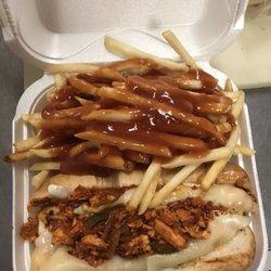 Philly Town - Buffalo Chicken Philly With Fries!