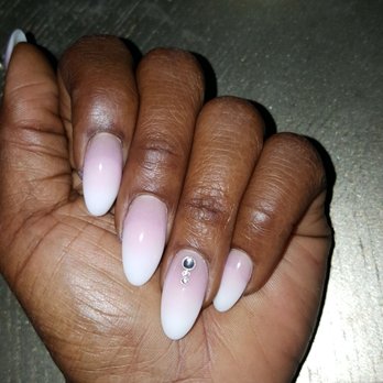 Anna Nails - Baby boomer almond nails - Nail Salons Near Me - Castro Valley, California