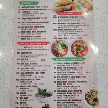 Pho Vinh - Menu 1 - Vietnamese Near Me - Richmond Hill, Ontario Pho Vinh - Menu 1 - Vietnamese Near Me - Richmond Hill, Ontario