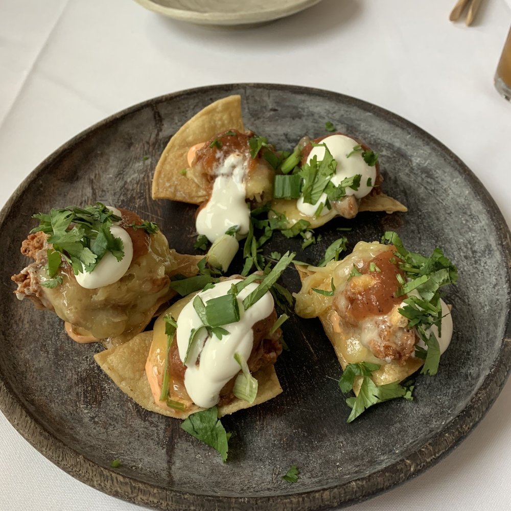 Copperhill - Fried oyster nacho - New American Near Me - Williston Park, New York