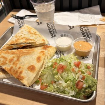 Mission Burger - Carne Asada Steak Quesadilla - Burgers Near Me - Austin, Texas