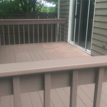 Lakeside Environmental Landscape Maintenance - Stain with tint on replaced deck boards. May 2015. - Landscaping Near Me - Corvallis, Oregon Lakeside Environmental Landscape Maintenance - Stain with tint on replaced deck boards. May 2015. - Landscaping Near Me - Corvallis, Oregon
