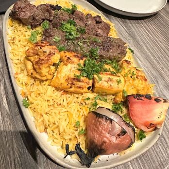 Olive Tree By Chef Yousef - Grilled dish (Filet Minion, chicken Kabob and kofta Kabob) - Middle Eastern Near Me - Tampa, Florida Olive Tree By Chef Yousef - Grilled dish (Filet Minion, chicken Kabob and kofta Kabob) - Middle Eastern Near Me - Tampa, Florida