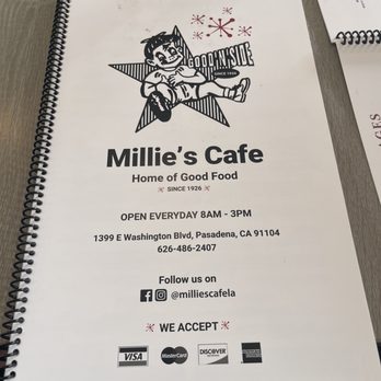 Millie's Cafe - Pasadena - Best place! Best food! Best Staff! LA baby! - Breakfast & Brunch Near Me - Pasadena, California Millie's Cafe - Pasadena - Best place! Best food! Best Staff! LA baby! - Breakfast & Brunch Near Me - Pasadena, California