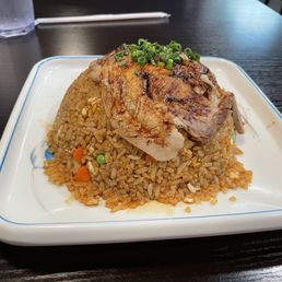 Pork fried rice. Huge portion. Can be shared between 2 individuals.