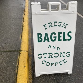 Good Bagels - Good signage to point the way. - Coffee & Tea Near Me - Anacortes, Washington