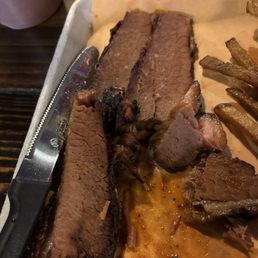 Super dried out sliced  brisket