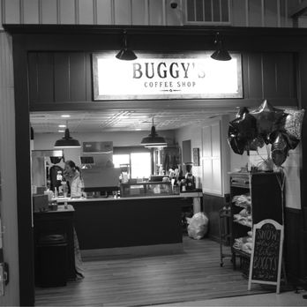 Buggy's Coffee Shop - Facade of Buggy's storefront - Coffee & Tea Near Me - Lamoni, Iowa